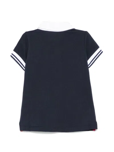 Patachou Cotton Polo Shirt In Blue