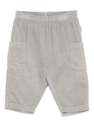 Teddy & Minou Corduroy Trousers In Grey