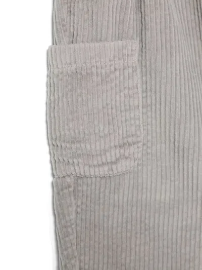 Teddy & Minou Corduroy Trousers In Grey
