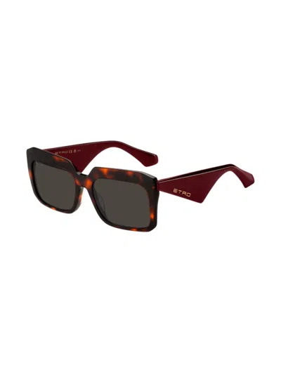 Etro Tailoring Sunglasses In Brown
