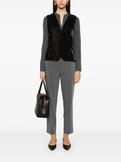 Blanca Vita Galky Waistcoat In Grey