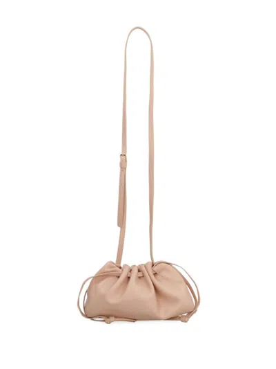Mansur Gavriel Cloud Leather Clutch Bag In Neutrals