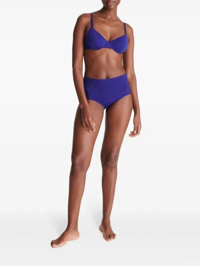 Eres Brina Soyeuse High-waisted Briefs In Blue
