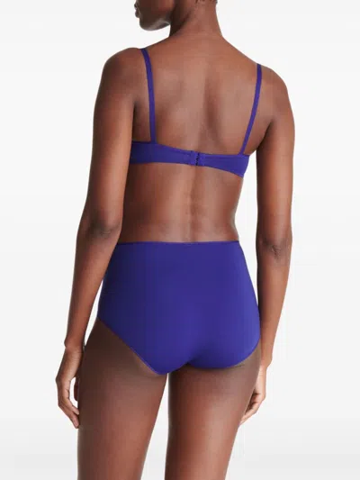 Eres Brina Soyeuse High-waisted Briefs In Blue