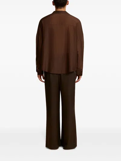 Donde Esteban Salpicon Shirt In Brown