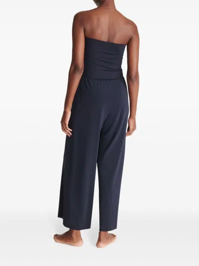 Eres Les Essentiels Dao Convertible Stretch-jersey Jumpsuit In Blue