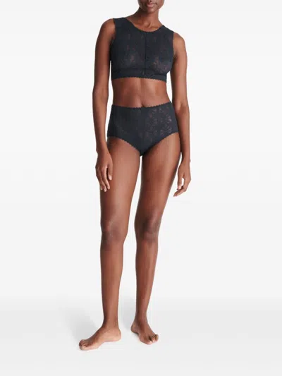 Eres Ganse High-waisted Briefs In Black