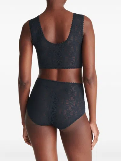 Eres Ganse High-waisted Briefs In Black