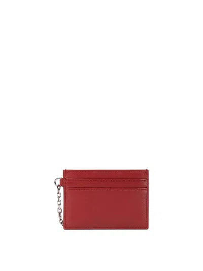 Alexander Mcqueen Alexander Mc Queen "sling" Card Holder In Red