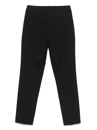 Liu •jo Slim-cut Trousers In Black