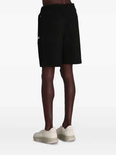 Hugo Boss Logo-print Track Shorts In Black