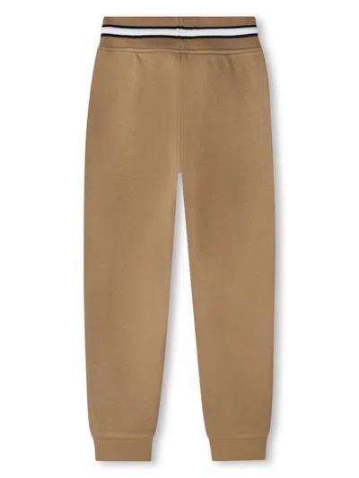 Bosswear Logo-print Track Pants In Neutrals
