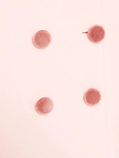 Siola Wool Coat In Pink