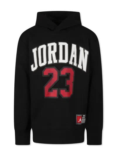 Jordan Little Boys Jersey Pack Pullover Hoodie And Jogger Pants Set In Black