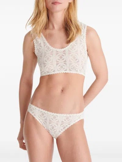 Eres Exalte High-waisted Briefs In White