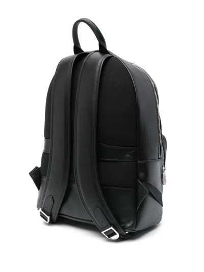 Shop Doucal's Palmellato-leather Backpack In Black