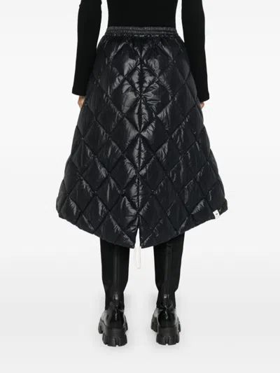 Jil Sander Woman Midi Skirt Black Size M Polyamide In Multi