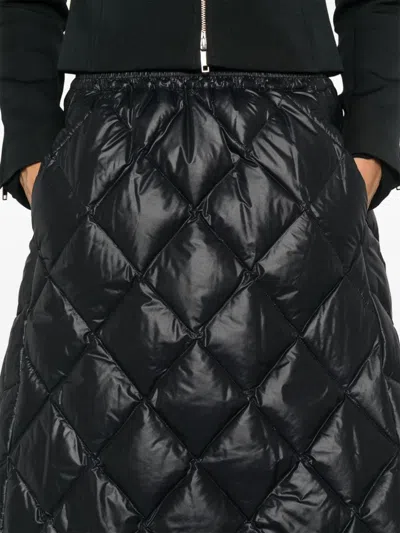 Jil Sander Woman Midi Skirt Black Size M Polyamide In Multi