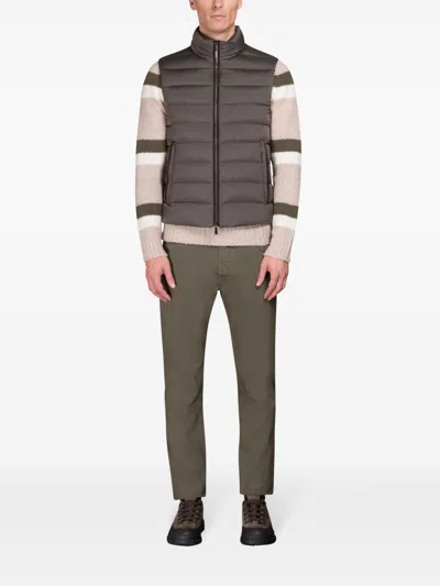 Moorer Vermeer Gilet In Neutrals