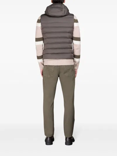 Moorer Vermeer Gilet In Neutrals