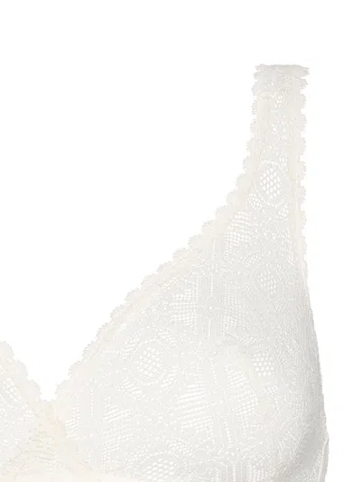 Eres Fuseau Wireless Traingle Bra In White