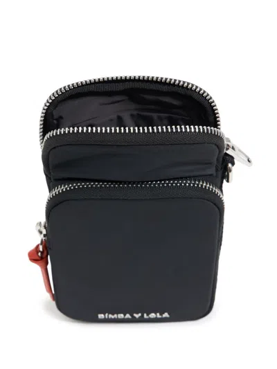 Bimba Y Lola Logo-lettering Mini Bag In Grey