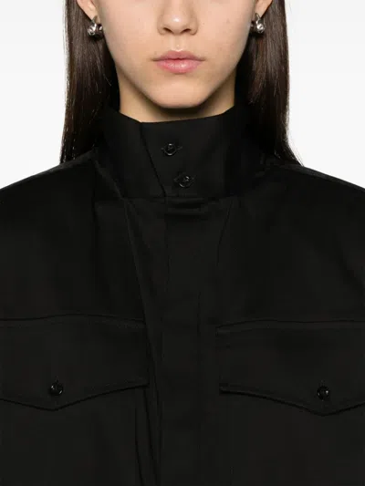 Batakovic Belgrade Stand-up Collar Shirt In Black