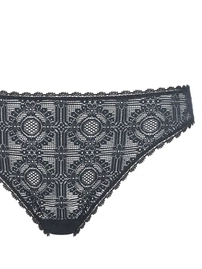 Eres Mantille Briefs In Black