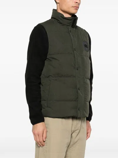 Canada Goose Garson Gilet In Green