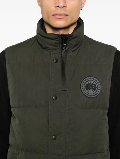 Canada Goose Garson Gilet In Green