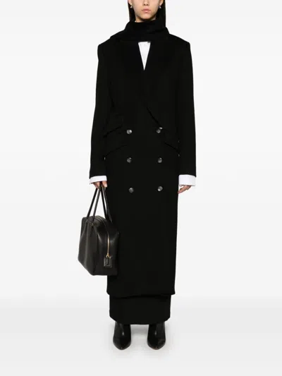 Batakovic Belgrade Virgin Wool Coat In Black