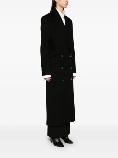 Batakovic Belgrade Virgin Wool Coat In Black