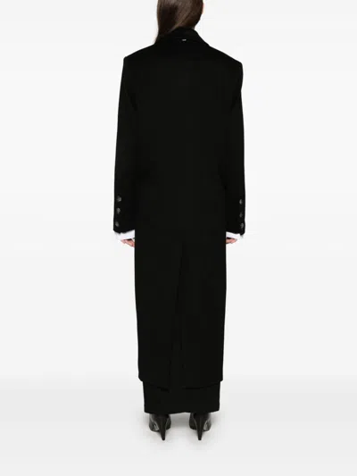 Batakovic Belgrade Virgin Wool Coat In Black
