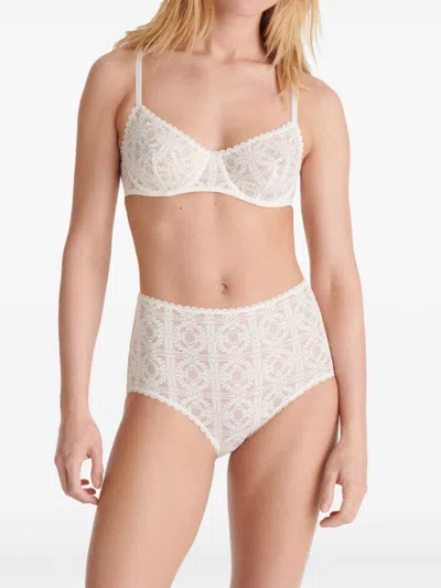 Eres Ganse High-waisted Briefs In White
