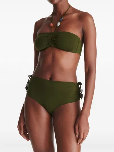 Eres Polaris Bikini Top In Green