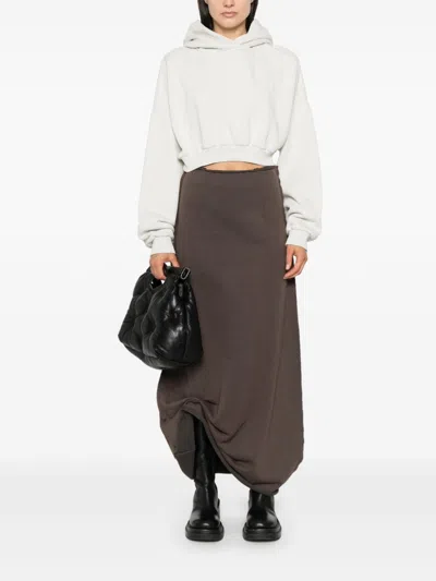 Entire Studios Organic-cotton Hoodie In Neutrals