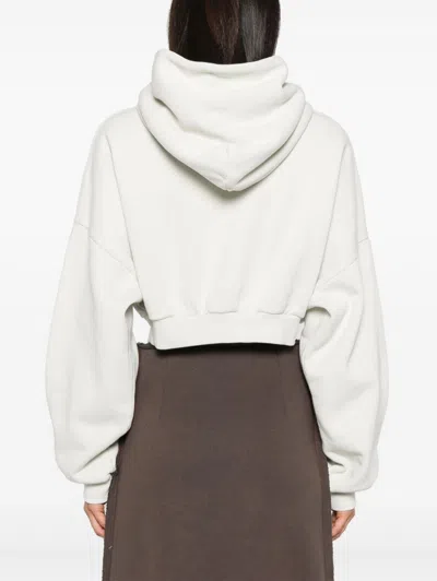 Entire Studios Organic-cotton Hoodie In Neutrals