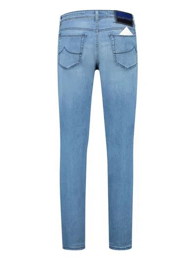 Jacob Cohen Bard Skinny Jeans In Blue
