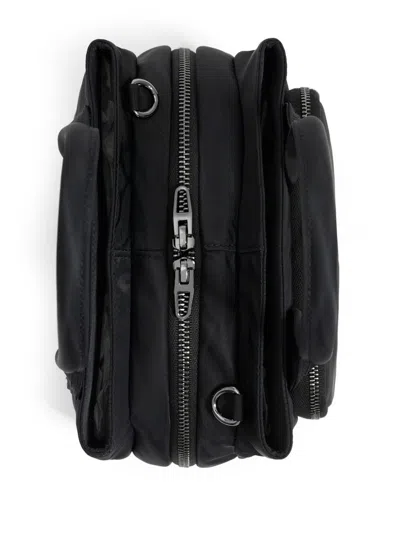 Bimba Y Lola Small Zip-pocket Tote Bag In Black