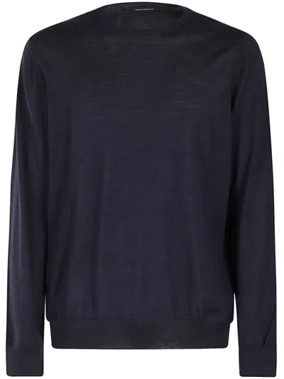 Tagliatore Wool Jumper In Blue