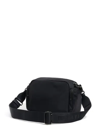 Bimba Y Lola Medium Panelled Crossbody Bag In Black