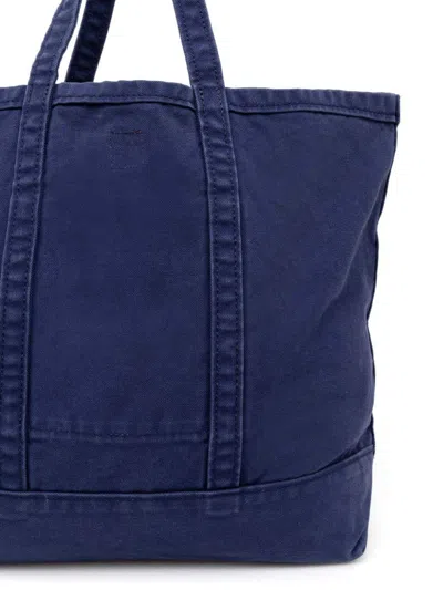 Human Made Garment Dyed Tote Bag In Blue