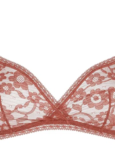 Eres Espiègle Triangle Bra In Brown