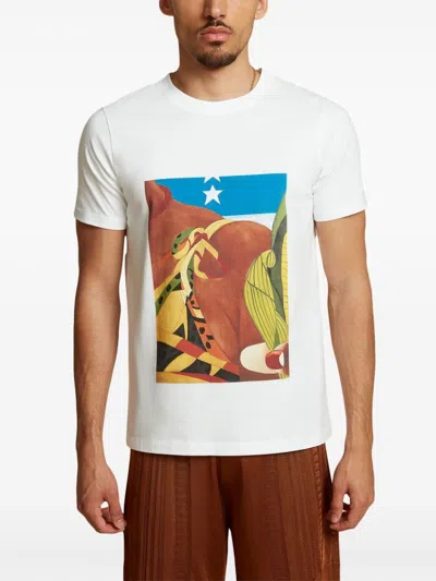 Donde Esteban Palenque T-shirt In White