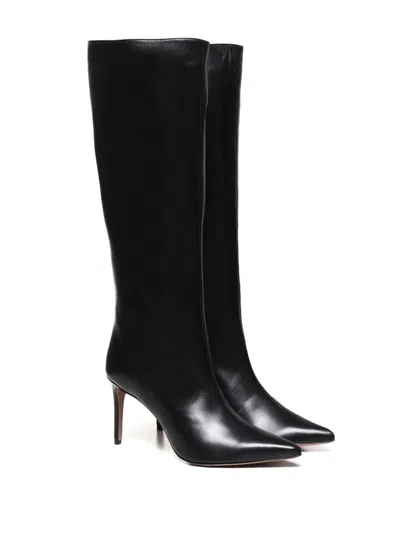 Giuliano Galiano 80mm Lara Boots In Black