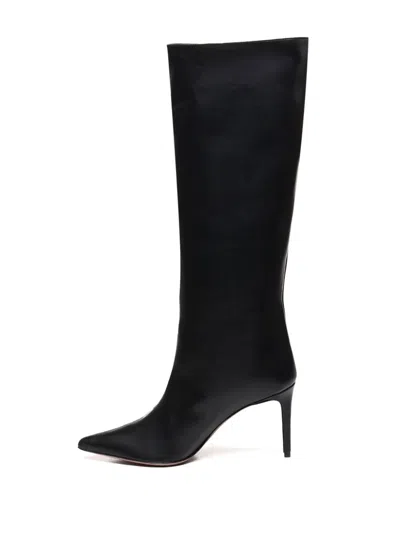 Giuliano Galiano 80mm Lara Boots In Black