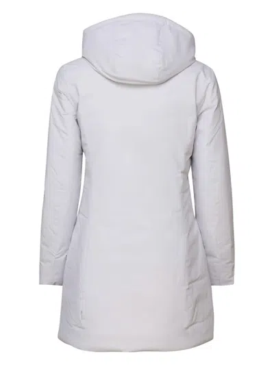 Save The Duck Hooded Padded Coat In Neutrals
