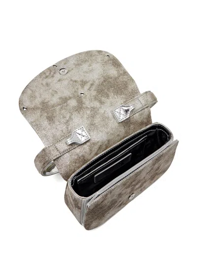Diesel Leather Bag In Neutrals