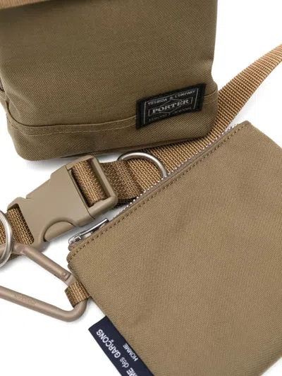 Comme Des Garçons Homme Deux X Porter Canvas Messenger Bag In Neutrals
