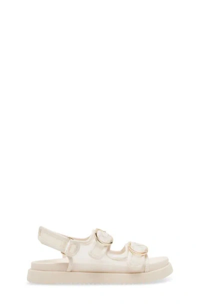 Steve Madden Kids' Jkit Slingback Sandal In Bone